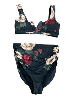 Albion Bikini 2 piece S M High Rise Swimsuit Swim Women's Small Medium